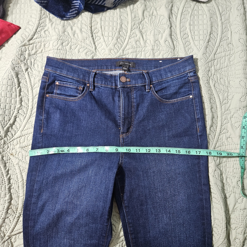 Ann Taylor Dark Blue Bootcut Jeans - Picture 6 of 9